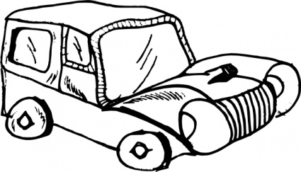425x243 Toy Car Clipart Black And White Clipart Panda
