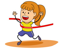 210x168 Girl Clipart Track And Field