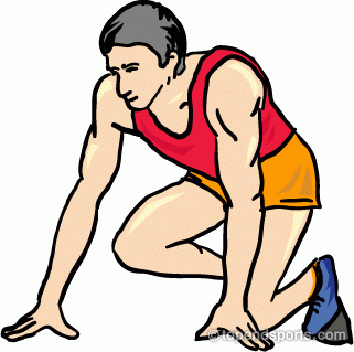 321x319 Cartoon Track And Field Clipart