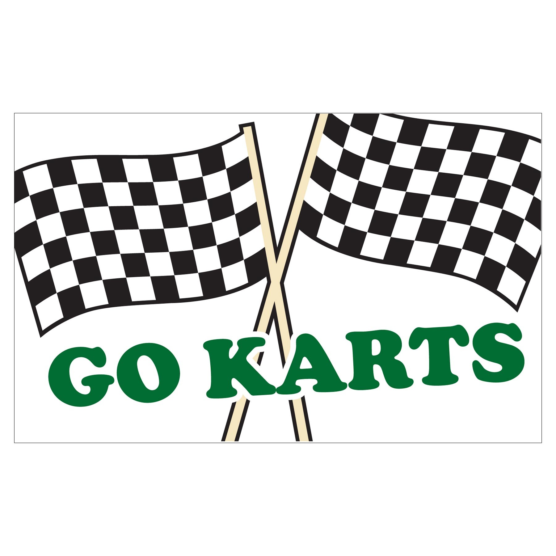 1800x1800 Go Kart Track Clipart