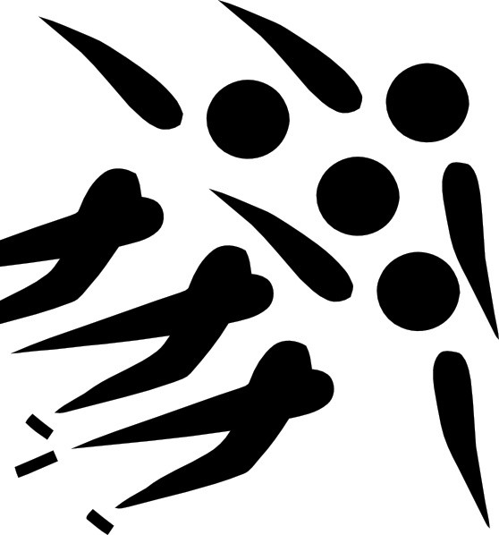 558x598 Olympic Sports Short Track Speed Skating Pictogram Clip Art Free