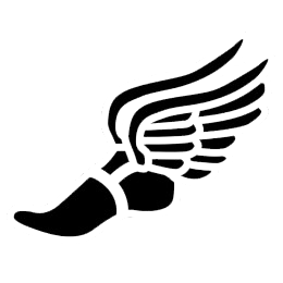 260x260 Track Winged Foot Clip Art