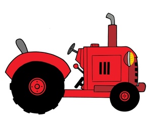 300x234 Tractor Clipart Farm Tractor