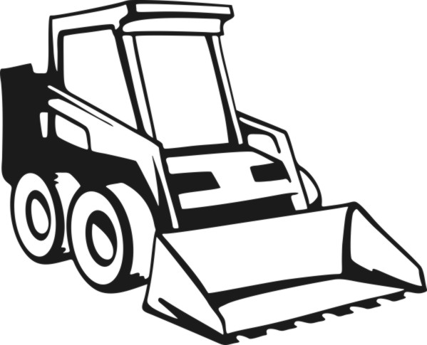 599x485 Bobcat Tractor Clipart