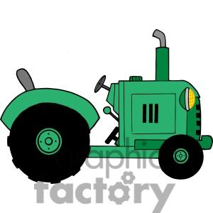 300x300 Farm Tractor Clipart