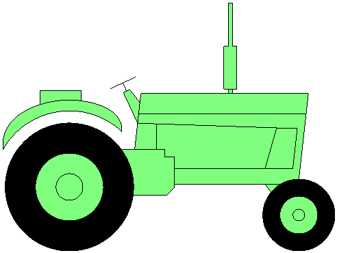 492x370 Outline Tractor Clipart Free Clip Art Images Image