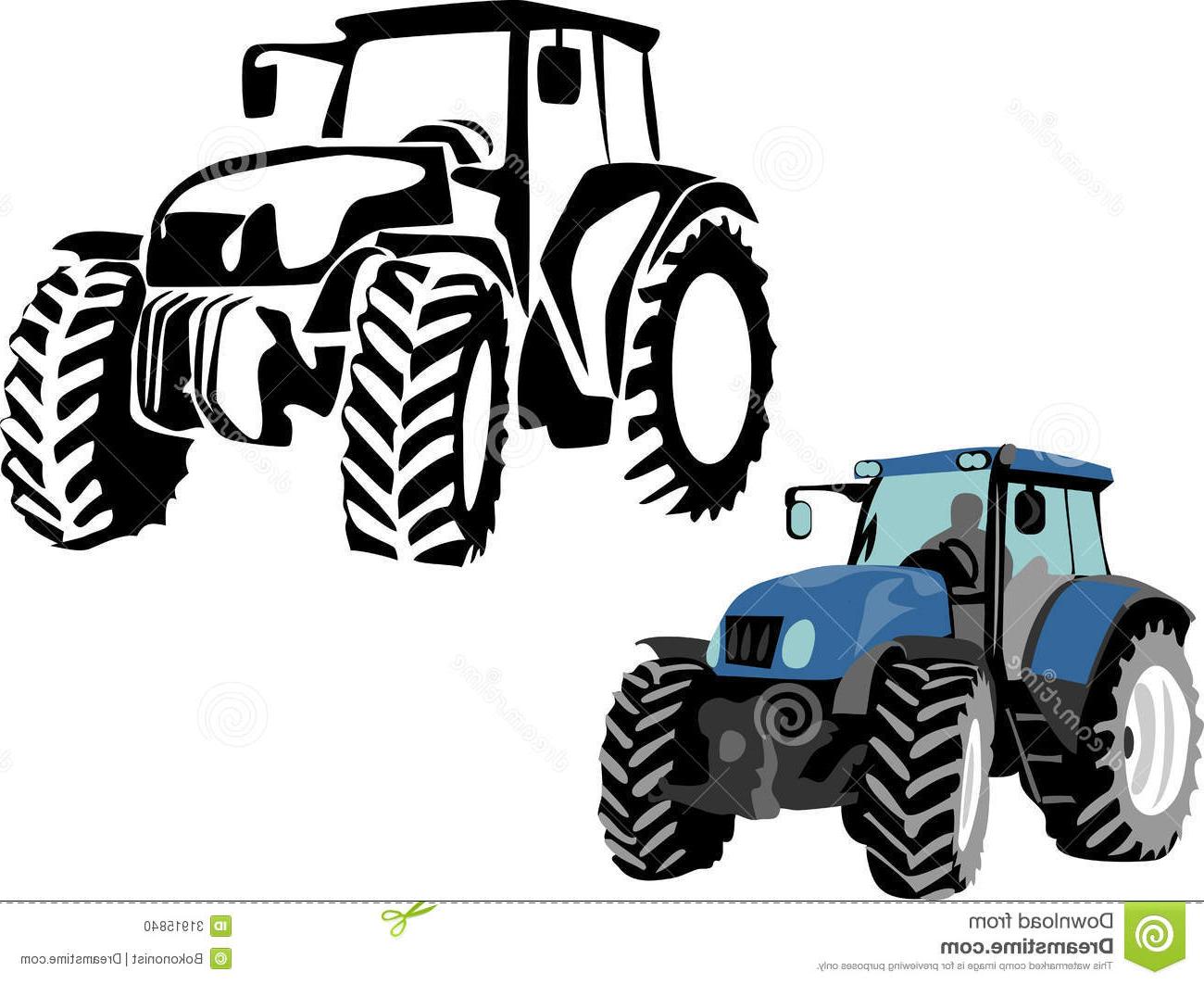 1300x1062 Best Free Blue Tractor Clipart Stylized Black Color Illustrations