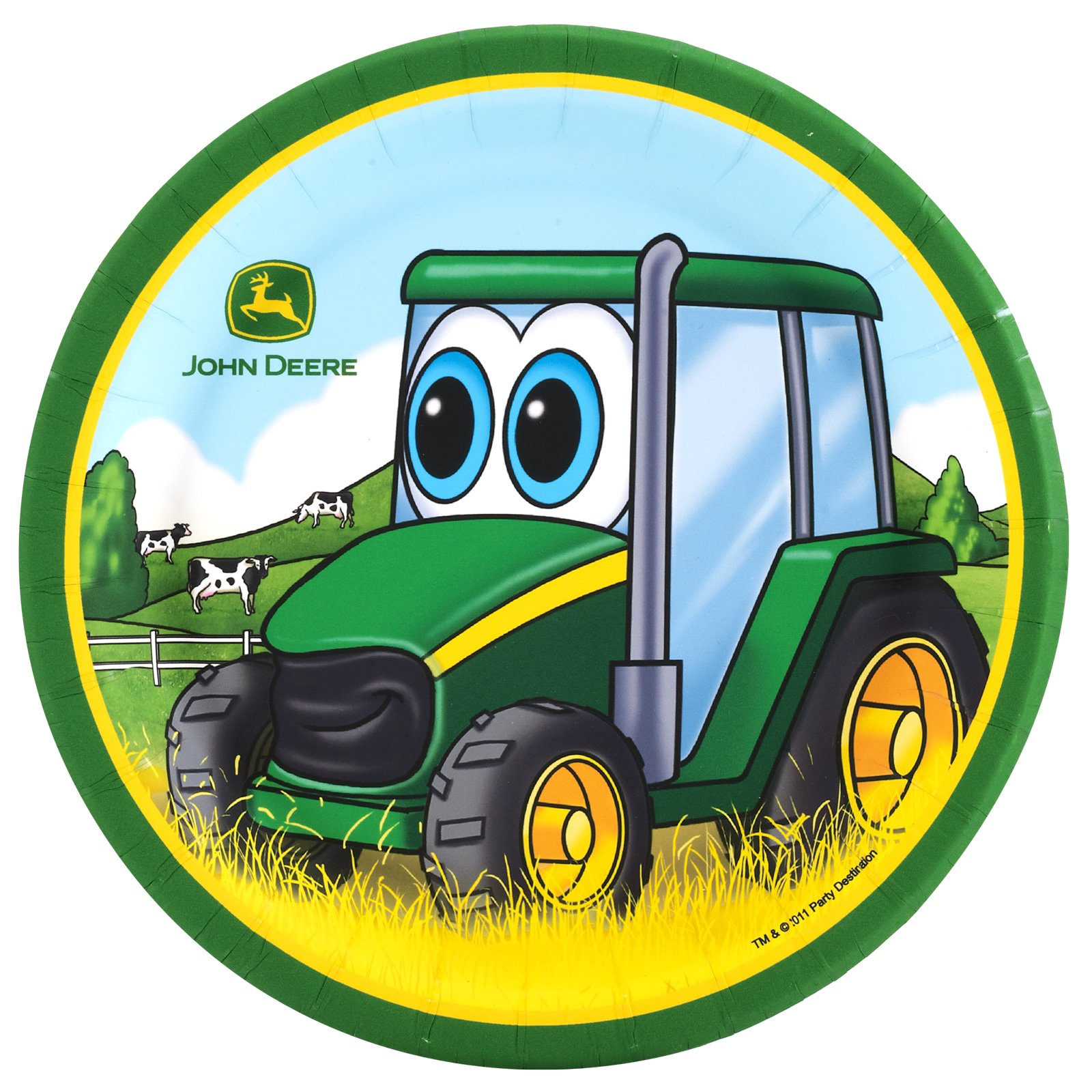 1600x1600 Cartoon John Deere Tractor Free Download Clipart