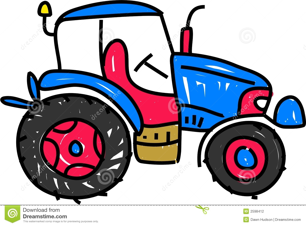 1300x961 International Tractor Clipart