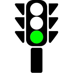 300x300 Traffic Light Clipart Amber