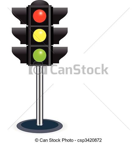 450x470 Traffic Light Clipart Road Drawing