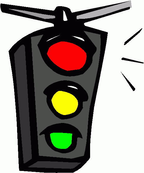 489x588 Traffic Light Clipart
