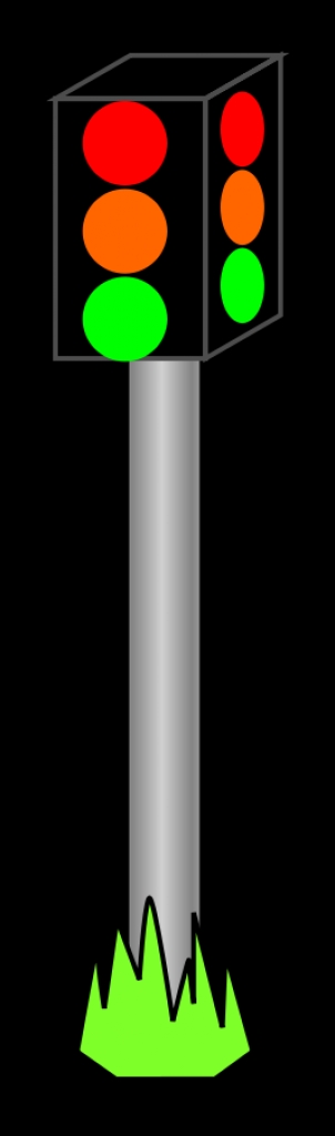 302x1024 Stop Light Clipart Meaning Of The Traffic Lights Image 2710220 Png