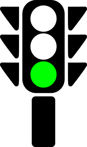 297x500 Green Traffic Light Vector Clip Art Public Domain Vectors