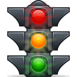 256x256 Traffic Lights Icon
