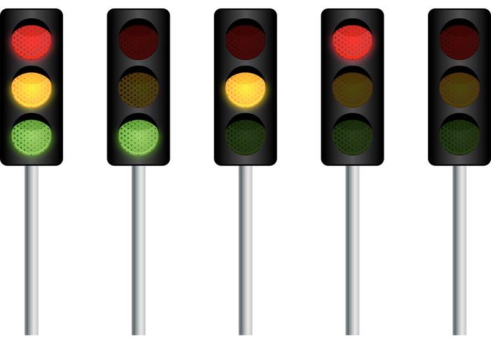 700x490 Vector Traffic Light