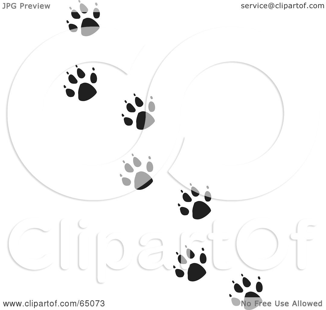 1080x1024 Royalty Free (Rf) Clipart Illustration Of A Trail Of Black