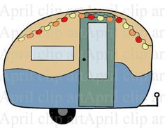 236x187 Rv Black And White Clipart