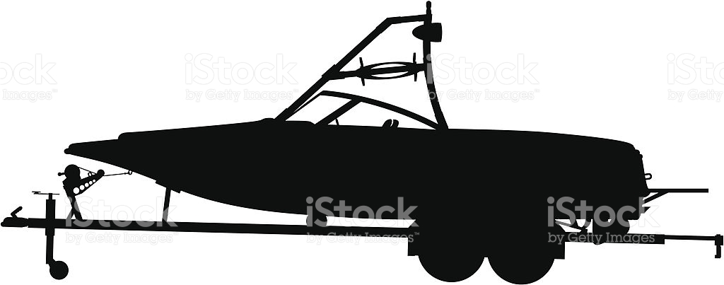 1024x403 Boat Trailer Clipart