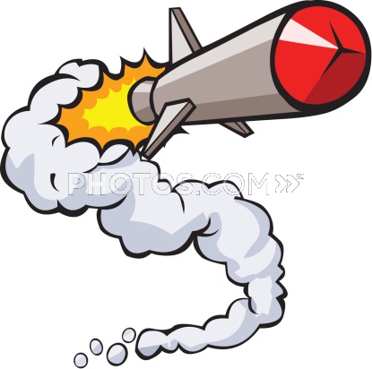 415x412 Smoke Trails Clipart