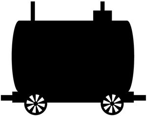 300x237 Train Cars Clipart Silhouette