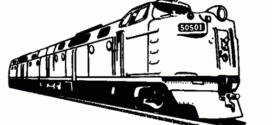272x125 Passenger Train Clipart Free Clipart Images