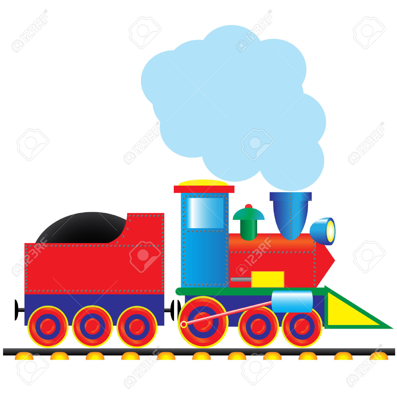 1300x1300 Engine Clipart Locomotive