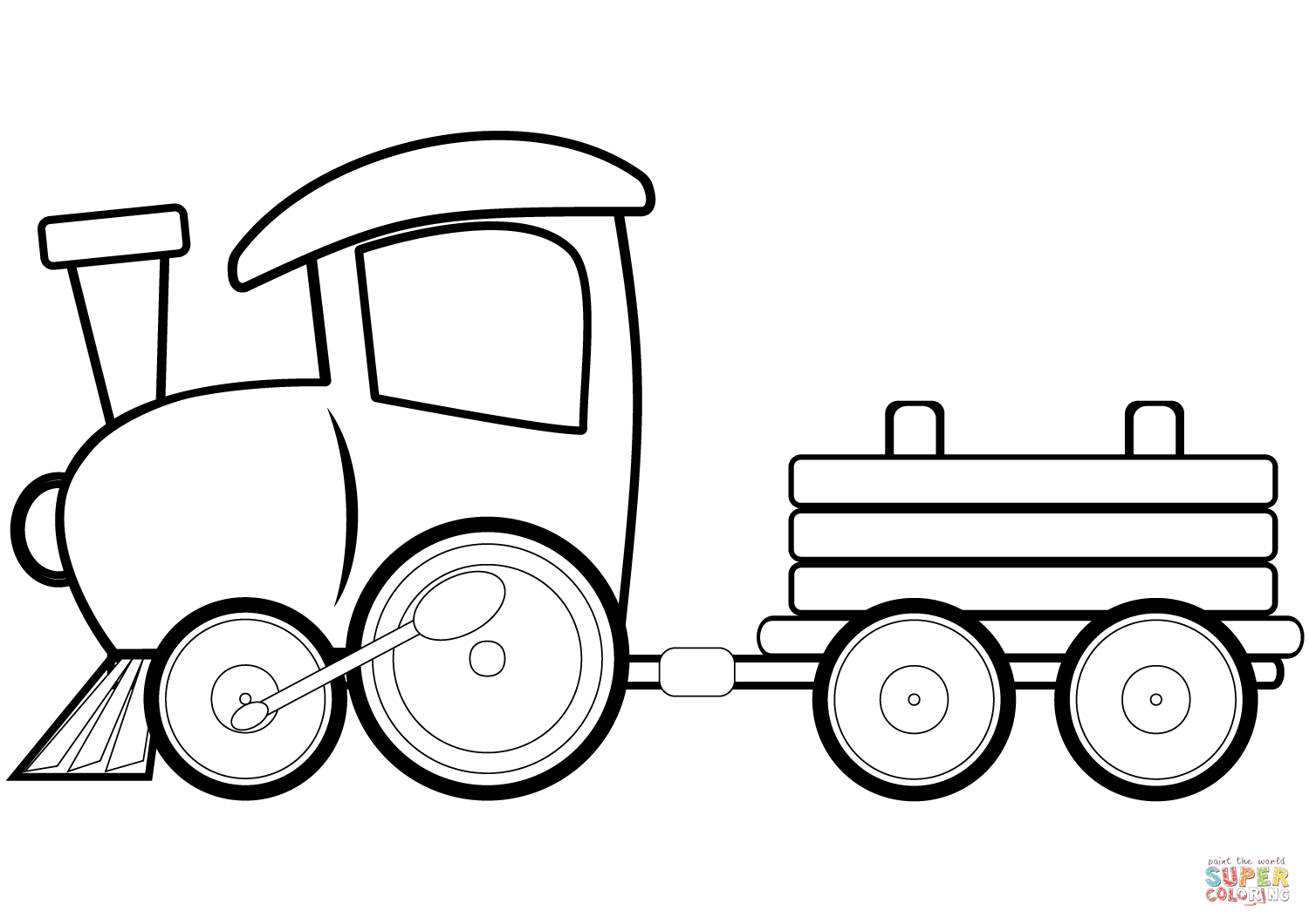 1500x1060 Toy Train Coloring Page Free Printable Coloring Pages
