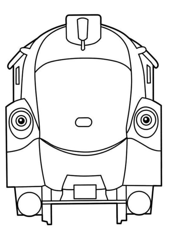 580x800 Train Chuggington Coloring Pages Cartoon Coloring Pages