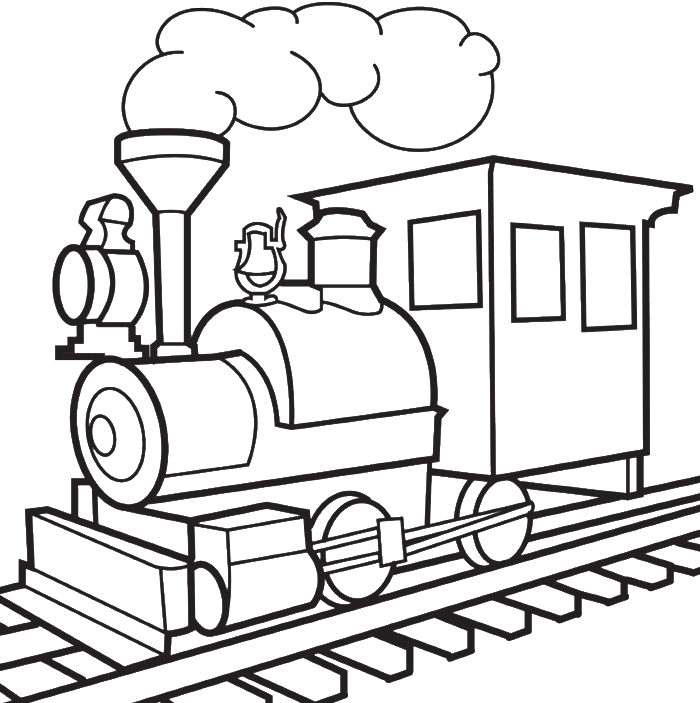 Train Drawing For Kids | Free download on ClipArtMag