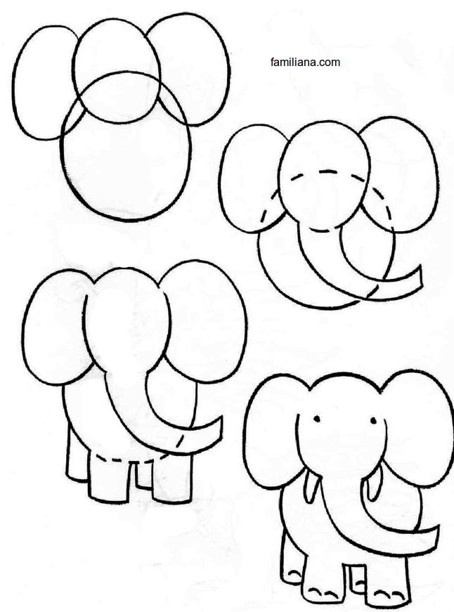 646x871 Train Your Kids Drawing Animal Step By Step