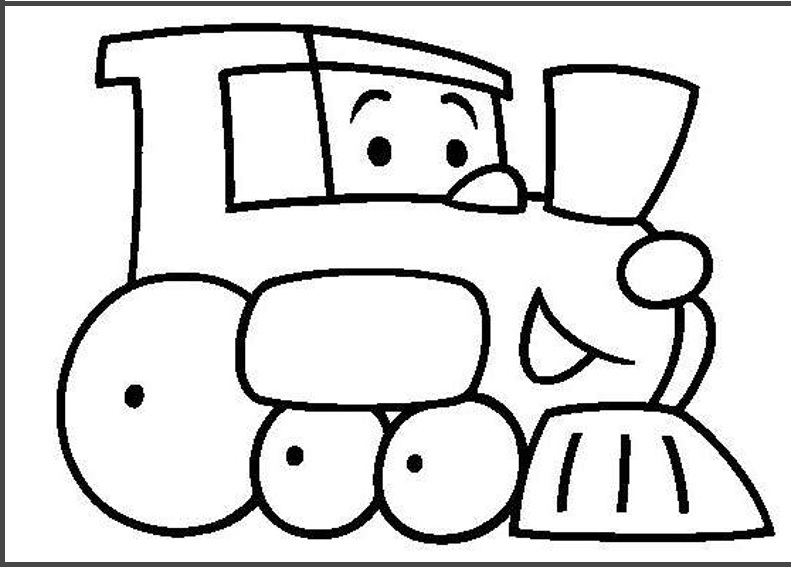 791x567 Train Colouring Pages For Kids