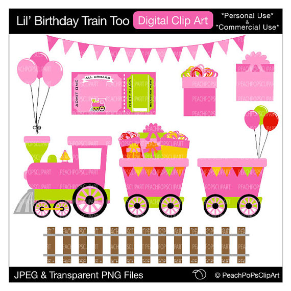 570x570 Pink Train Clip Art