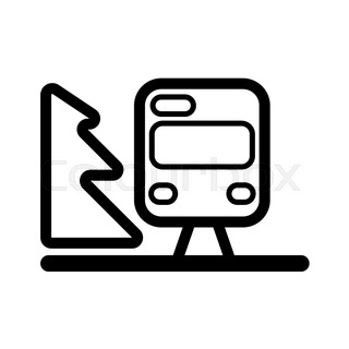 320x320 Modern High Speed Trains Vector Image Train 5 Stock Vector