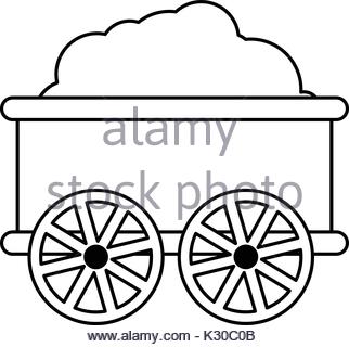 322x320 Oil Railway Tank Icon, Outline Style Stock Vector Art