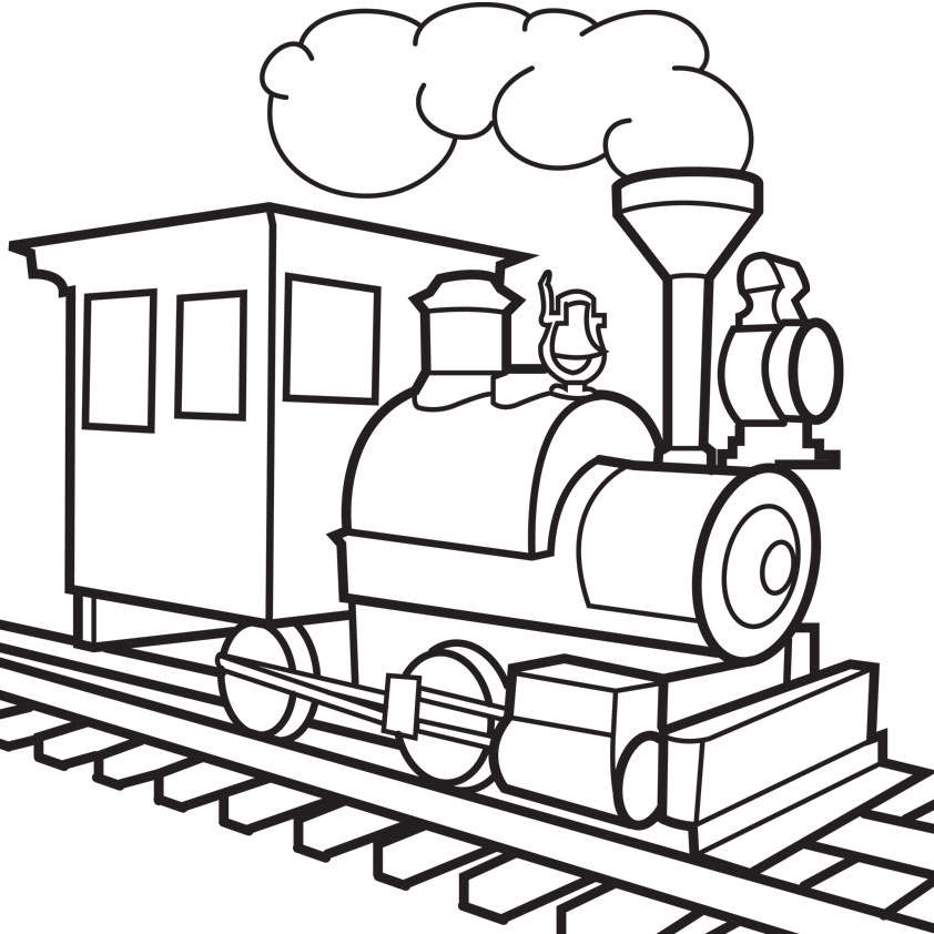 842x842 Train Station Clipart Black And White