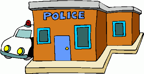 490x253 Train Station Clipart Police Office