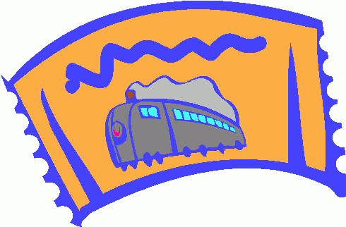 490x322 Train Ticket Clip Art Clipart
