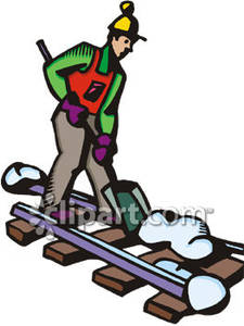 225x300 Shoveling Snow Off Train Tracks