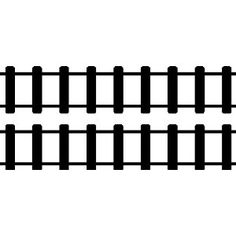 236x236 Straight Train Track Free Clipart Images