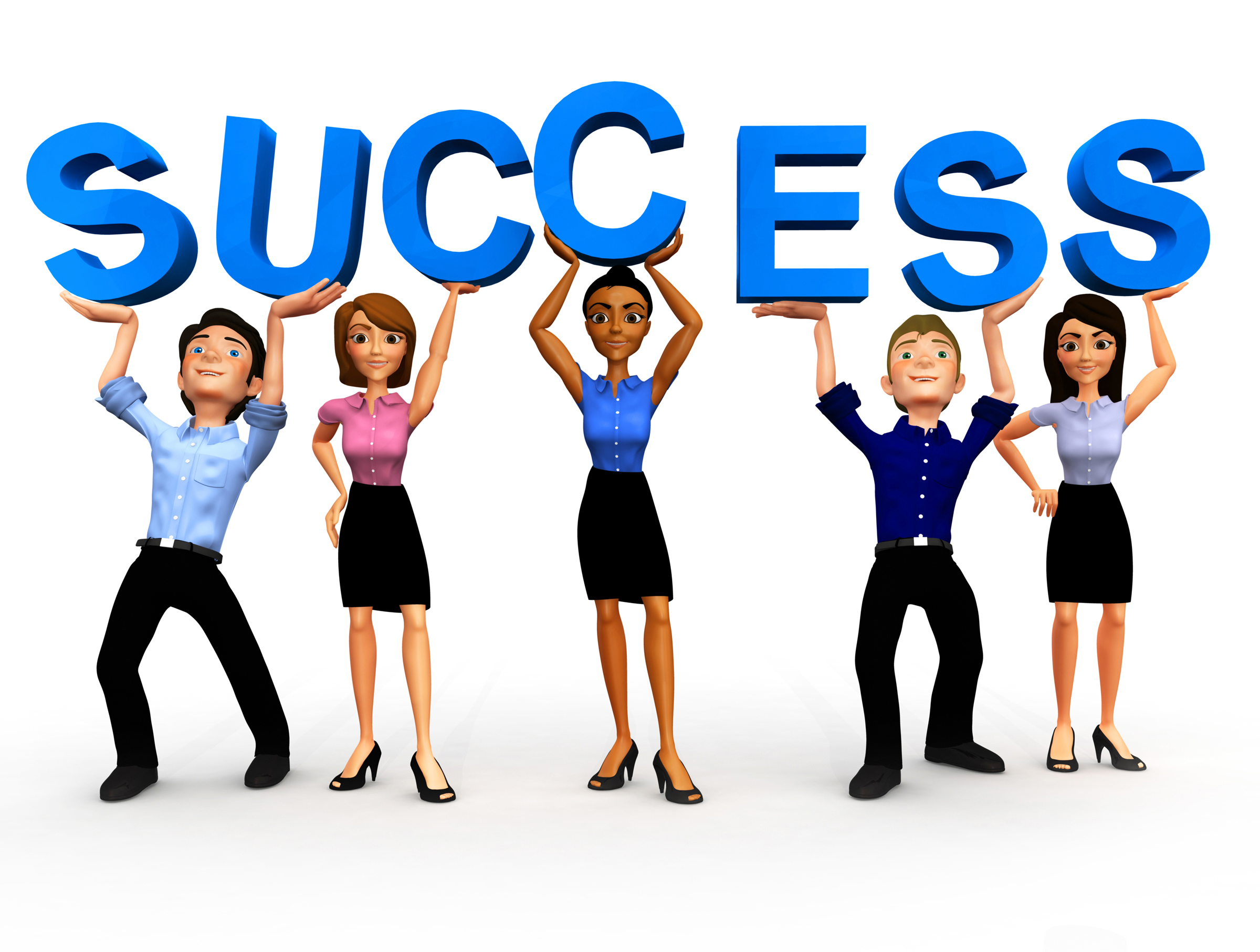 2400x1814 Training Success Clipart