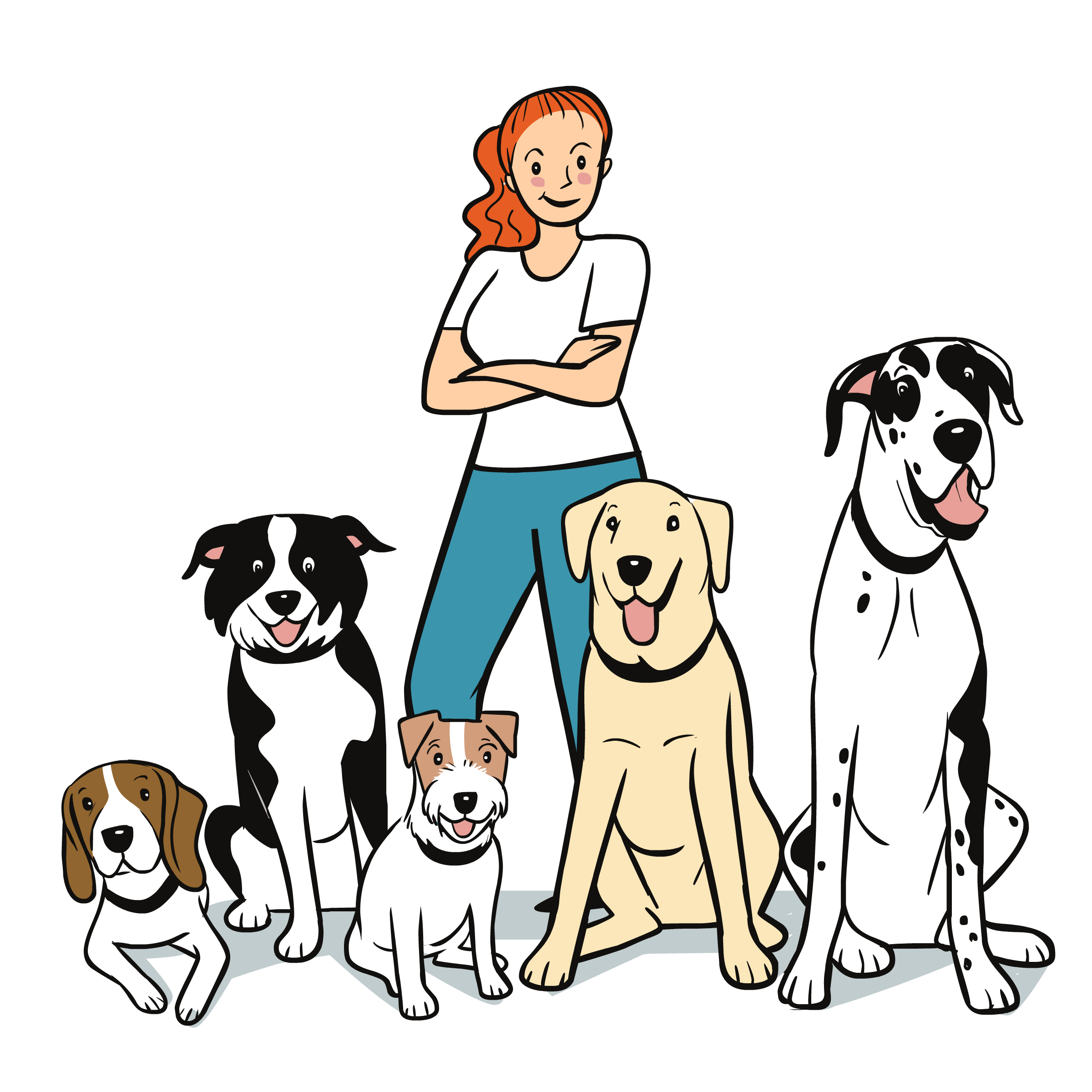 2400x2400 Dog Training Clipart