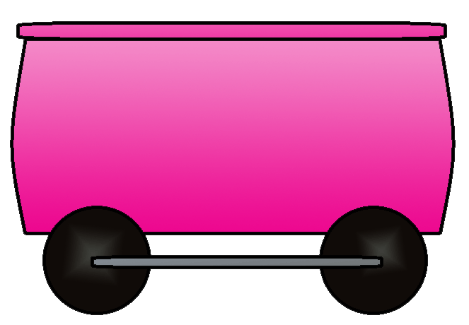 663x460 Pink Clipart Train