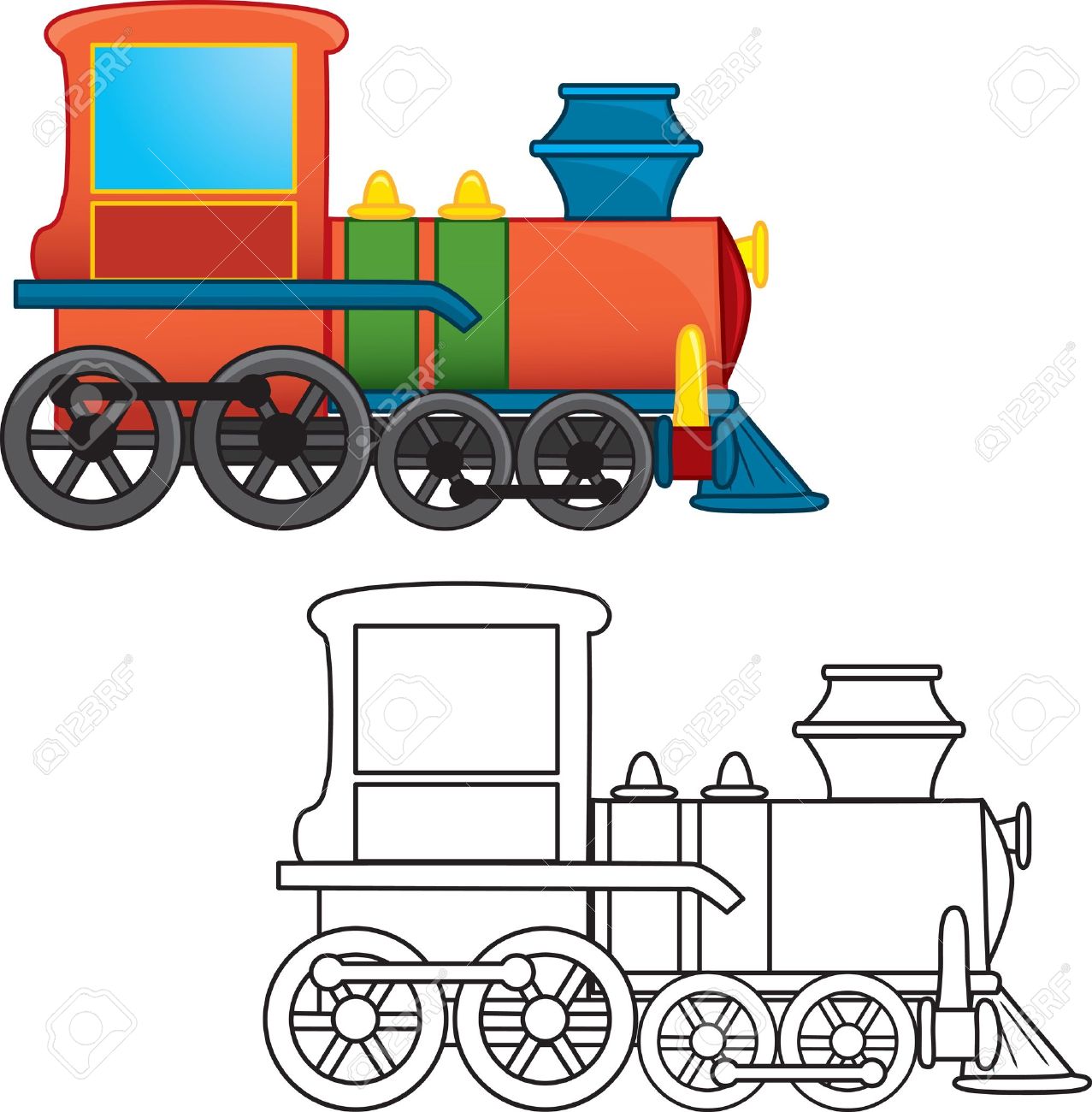1277x1300 Tern Clipart Steam Train