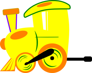 298x237 Train Clipart Yellow