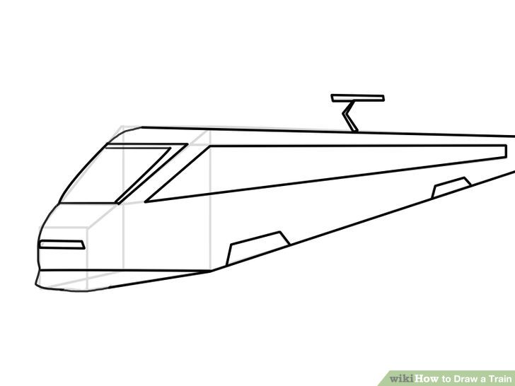 728x546 How To Draw A Train Artprise.ru The Art Living, The Art