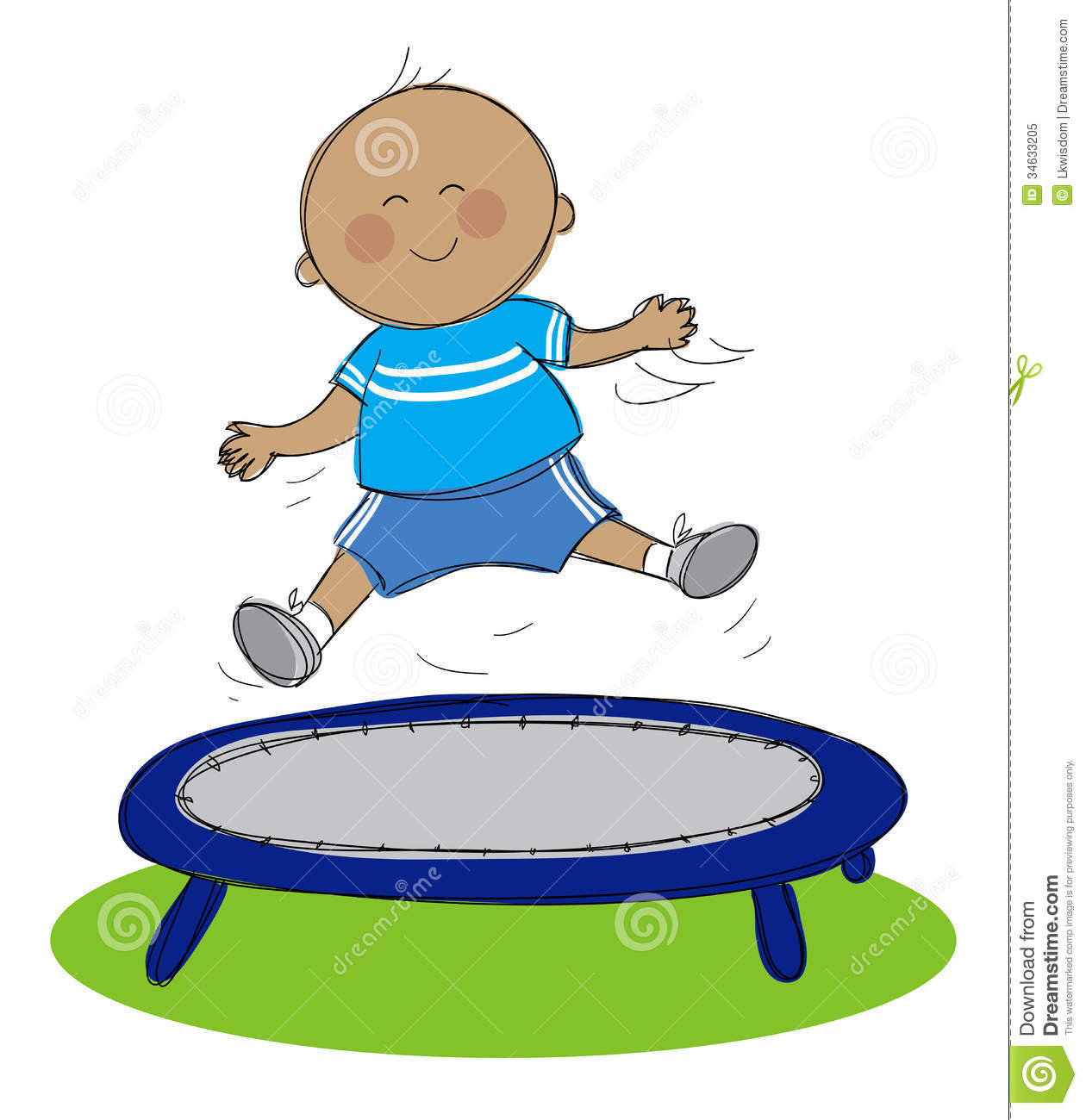 1260x1300 Jumping On Trampoline Clipart