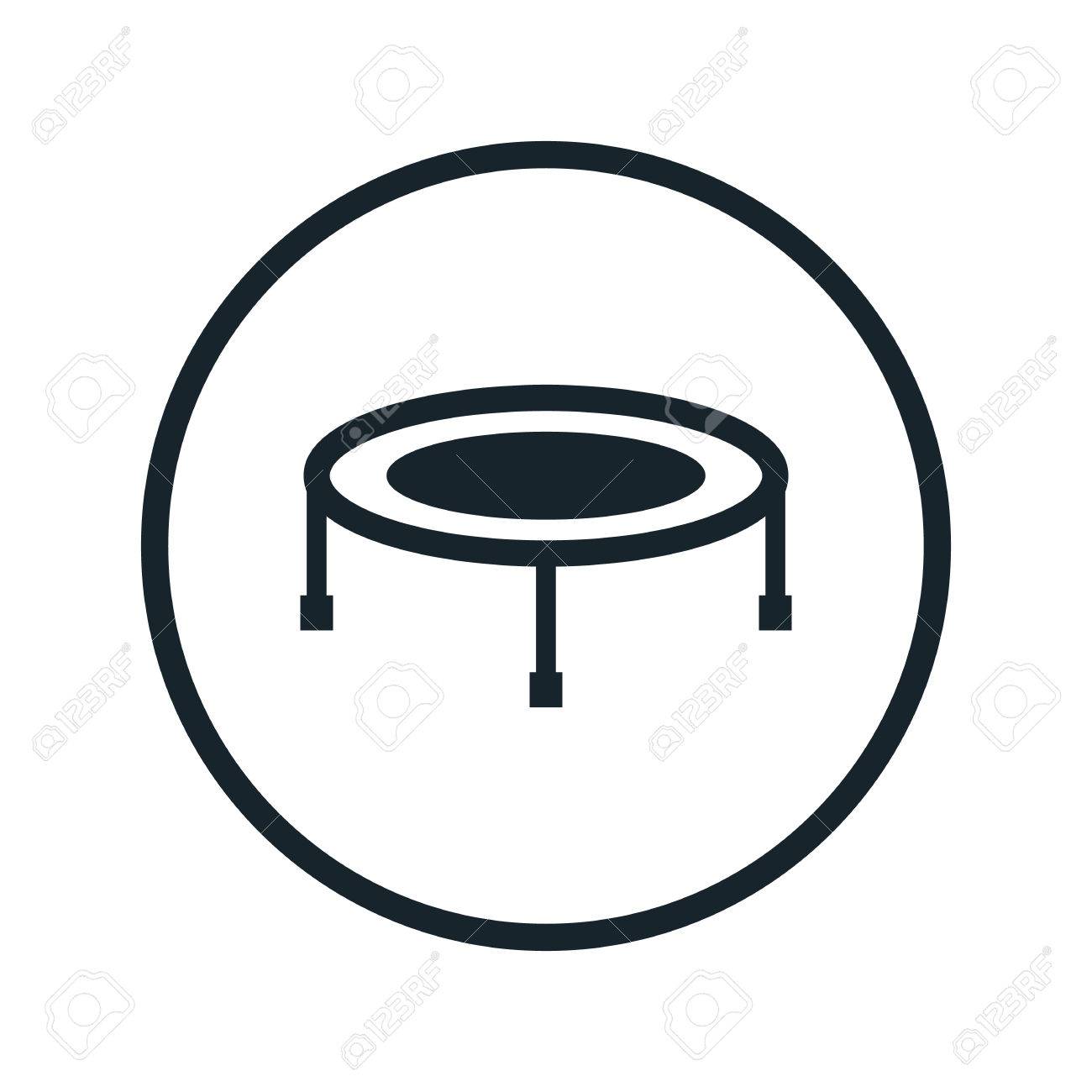 1300x1300 Trampoline Icon Royalty Free Cliparts, Vectors, And Stock