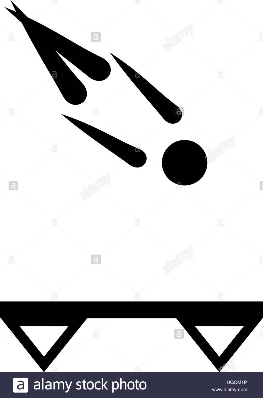 919x1390 Trampoline Symbol Stock Vector Art Amp Illustration, Vector Image