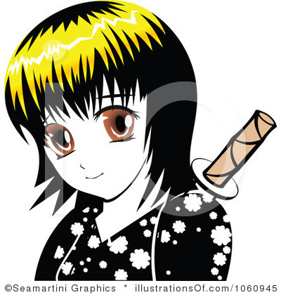 400x420 Manga Clip Art